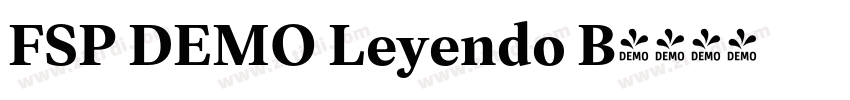FSP DEMO Leyendo B字体转换 FSP DEMO Leyendo B字体转换
